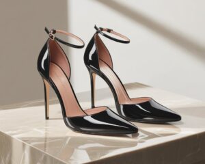 narrow heel shoes for women