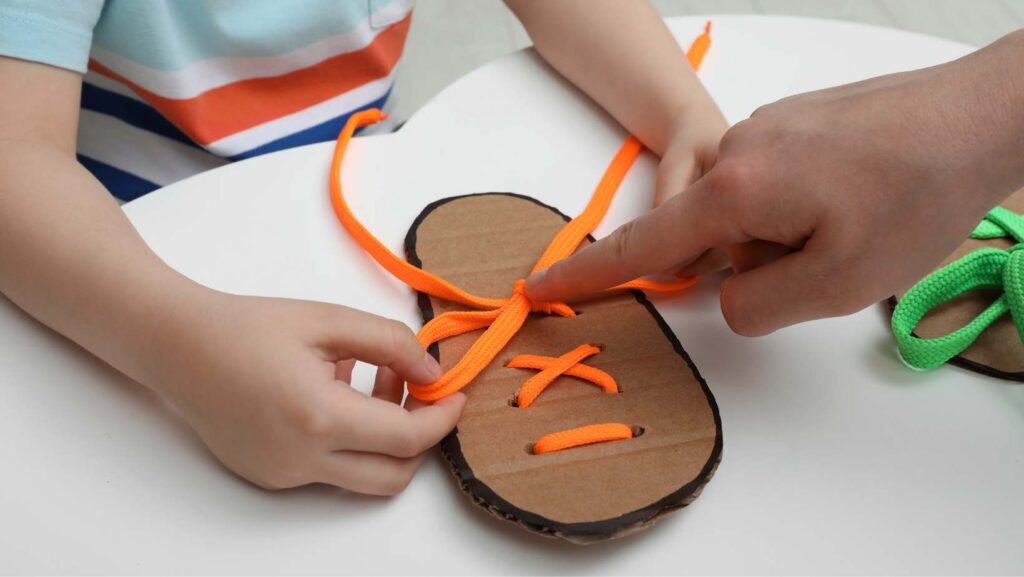 How Do You Teach Your Child to Tie Shoes