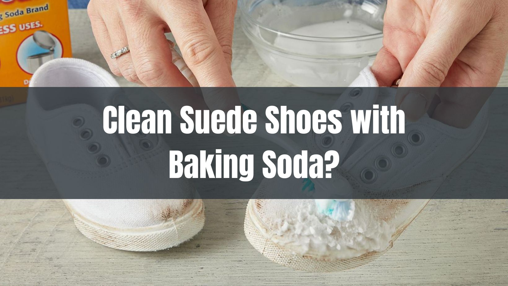 How to Clean Suede Shoes with Baking Soda
