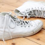 How to clean white canvas shoes