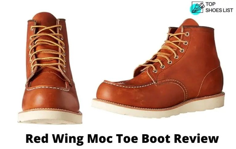 Red Wing Moc Toe Boot Review